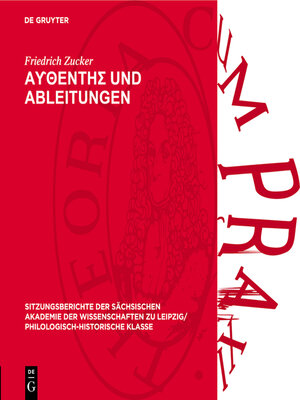 cover image of ΑϒΘΕΝΤΗΣ und Ableitungen